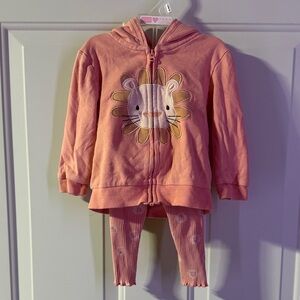 Pekkle lion 2 piece set- 18 months